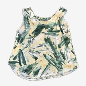 Vintage yellow tank top Xs-small